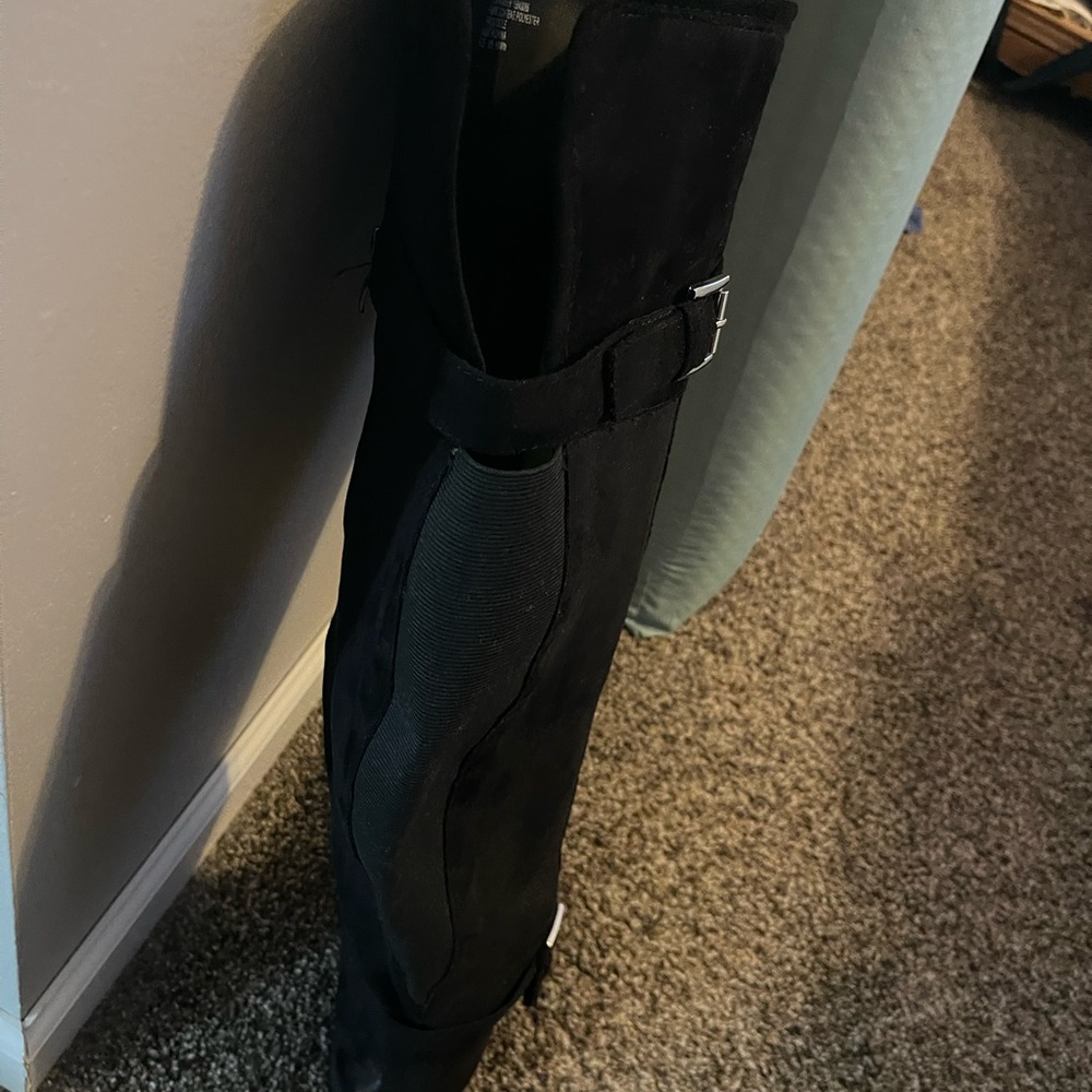 Torrid size 10 WC above knee suede boots